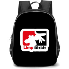 Limp Bizkit Backpack School Bag StudentPack - MLB Wordmark Magnet Logo