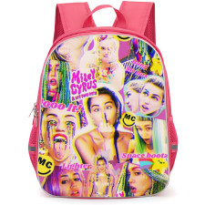 Miley Cyrus Backpack School Bag StudentPack - Miley Cyrus 1 Sun Dooo It! Collage