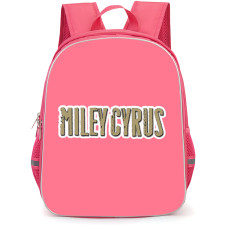 Miley Cyrus Backpack School Bag StudentPack - Miley Cyrus Brown Logo