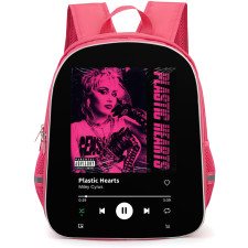 Miley Cyrus Backpack School Bag StudentPack - Miley Cyrus Plastic Hearts Album Cover