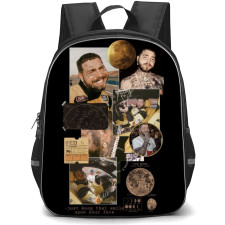 Post Malone Backpack StudentPack - Moon Collage