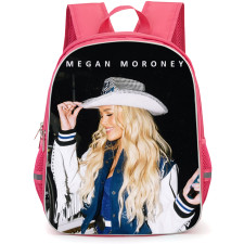 Megan Moroney Backpack School Bag StudentPack - Megan Moroney In Blue Cowgirl Outfit Poster