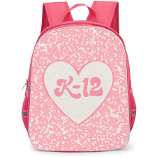 Melanie Martinez Backpack StudentPack - Melanie Martinez K-12 Pink Heart Pattern Art Poster