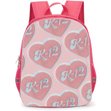 Melanie Martinez Backpack StudentPack - Melanie Martinez Holding Feeder On Pink Background