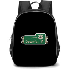 Noah Kahan Backpack School Bag StudentPack - Noah Kahan Track Downfall Patch Sticker Art