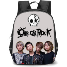 One Ok Rock Backpack School Bag StudentPack - Band Fierce Portrait Poster