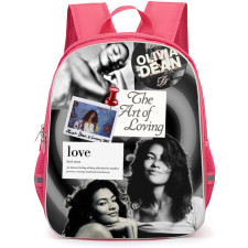 Olivia Dean Backpack School Bag StudentPack - Olivia Dean The Art Of Loving Collage