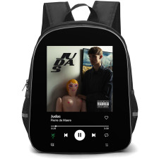 Pierre De Maere Backpack School Bag StudentPack - Pierre De Maere Judas Album Cover Spotify Library Poster