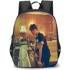 Pierre De Maere Backpack School Bag StudentPack - Pierre De Maere Stands In Sound Studio Poster