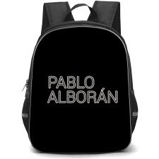 Pablo Alborán Backpack School Bag StudentPack - Pablo Alborán Brown Logo