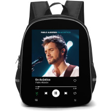 Pablo Alborán Backpack School Bag StudentPack - Pablo Alborán En Acústico Album Cover