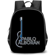 Pablo Alborán Backpack School Bag StudentPack - Pablo Alborán Fan Club Logo