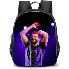 Pablo Alborán Backpack School Bag StudentPack - Pablo Alborán Singing Purple Background