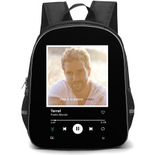 Pablo Alborán Backpack School Bag StudentPack - Pablo Alborán Terral Album Cover