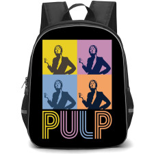 Pulp Backpack School Bag StudentPack - Neon Portrait Logo Poster