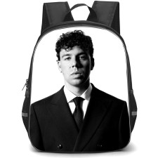 Quevedo Backpack School Bag StudentPack - Quevedo Greyscale Portrait