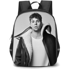 Quevedo Backpack School Bag StudentPack - Quevedo Portrait Greyscale Wearing Jacket