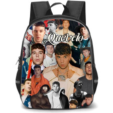 Quevedo Backpack School Bag StudentPack - Quevedo Portrait Collage