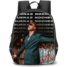 Quevedo Backpack School Bag StudentPack - Quevedo Side Portrait Word Art