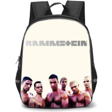 Rammstein Backpack School Bag StudentPack - Fierce Top Less Portrait Poster