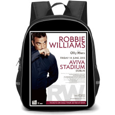 Robbie Williams Backpack School Bag StudentPack - Robbie Williams Aviva Stadium Concert Poster