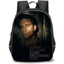 Robbie Williams Backpack School Bag StudentPack - Robbie Williams Close Encounters Concert Poster