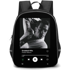 Robbie Williams Backpack School Bag StudentPack - Robbie Williams Greatest Hits Album Cover