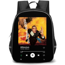Robbie Williams Backpack School Bag StudentPack - Robbie Williams Millennium Cover Art