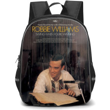 Robbie Williams Backpack School Bag StudentPack - Robbie Williams Swing When You're Winning Poster