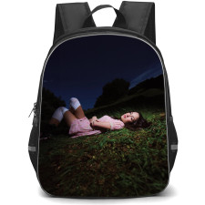 Olivia Rodrigo Backpack School Bag StudentPack - Olivia Rodrigo Girl So In Love Album Art Lay On Grass Poster