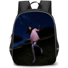 Olivia Rodrigo Backpack School Bag StudentPack - Olivia Rodrigo Girl So In Love Album Art Jumping Poster