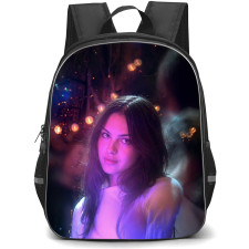 Olivia Rodrigo Backpack School Bag StudentPack - Olivia Rodrigo Purple Glow Party Night Portrait Poster