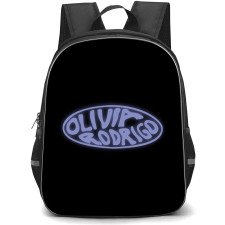 Olivia Rodrigo Backpack School Bag StudentPack - Olivia Rodrigo Purple Logo Sticker
