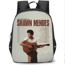 Shawn Mendes Backpack School Bag StudentPack - Shawn Mendes EU and USA Tour Poster
