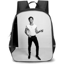 Shawn Mendes Backpack School Bag StudentPack - Shawn Mendes Portrait Greyscale
