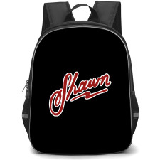 Shawn Mendes Backpack School Bag StudentPack - Shawn Mendes Red Logo