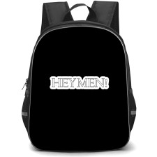 Sabrina Carpenter Backpack School Bag StudentPack - Sabrina Carpenter Hey Men Typography Art Sticker