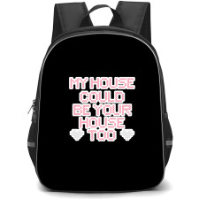 Sabrina Carpenter Backpack School Bag StudentPack - Sabrina Carpenter My House Typography Art Sticker