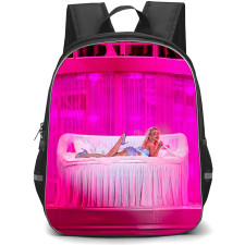 Sabrina Carpenter Backpack School Bag StudentPack - Sabrina Carpenter On Pink Stage Poster