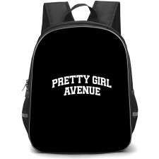 Sabrina Carpenter Backpack School Bag StudentPack - Sabrina Carpenter Pretty Girl Avenue Text Sticker