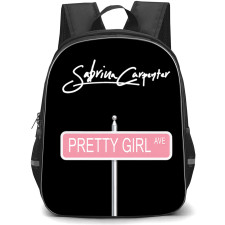 Sabrina Carpenter Backpack School Bag StudentPack - Sabrina Carpenter Pretty Girl Ave Sticker