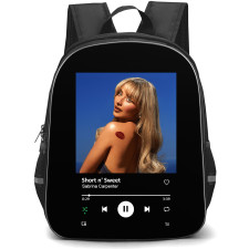Sabrina Carpenter Backpack School Bag StudentPack - Sabrina Carpenter Short N Sweet Album Cover Spotify Library Poster