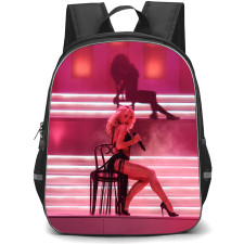 Sabrina Carpenter Backpack School Bag StudentPack - Sabrina Carpenter Stage Chair Performance Poster