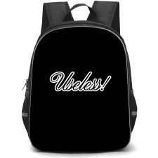 Sabrina Carpenter Backpack School Bag StudentPack - Sabrina Carpenter Useless Typography Sticker