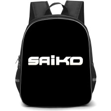 Saiko Backpack School Bag StudentPack - Saiko White Logo