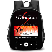 Sal Da Vinci Backpack School Bag StudentPack - Sal Da Vinci Cera Una Volta Scugnizzi Album Spotify Libray Poster