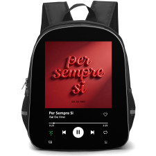 Sal Da Vinci Backpack School Bag StudentPack - Sal Da Vinci Per Sempre Si Music Spotify Library Poster