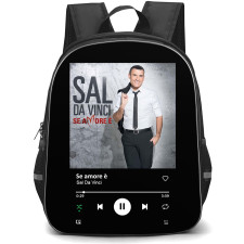 Sal Da Vinci Backpack School Bag StudentPack - Sal Da Vinci Se Amore E Album Spotify Libray Poster