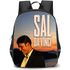 Sal Da Vinci Backpack School Bag StudentPack - Sal Da Vinci On Twilight Background With Logo Poster
