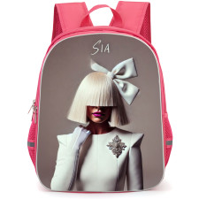 Sia Backpack School Bag StudentPack - Sia Portrait White Background